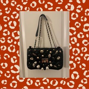 Gold Studded Crossbody Bag